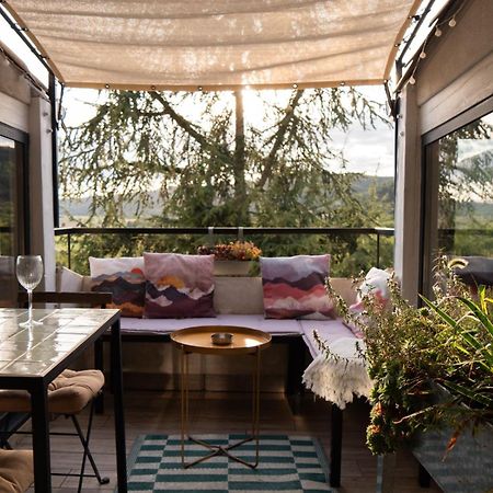 Appartement sur les toits, très jolie vue Provence Gréoux-les-Bains Esterno foto